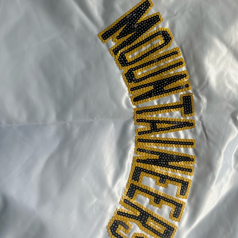 White and Yellow Varsity Jacket - Picture 11 of 11